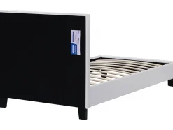 Habitat Et Jardin Lit simple en pvc "Julia" 90 x 190 cm Blanc New