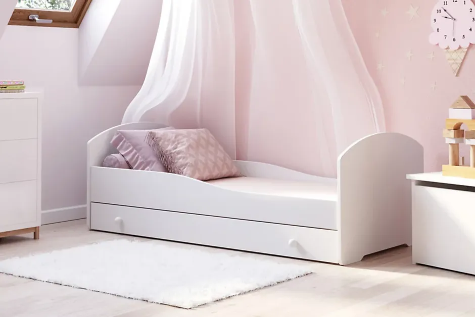 Kobi Lit simple Luk140x70 avec tiroir Discount