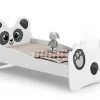 Enfant Kobi Lit simple Panda 140x70 avec matelas