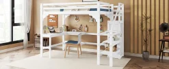 Enfant Fortuna lai Lit Simple 90x200cm, Canapé-Lit, Éclairage Ambiant, Rangement, Naturel