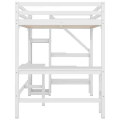Enfant Fortuna lai Lit Simple 90x200cm, Canapé-Lit, Éclairage Ambiant, Rangement, Naturel