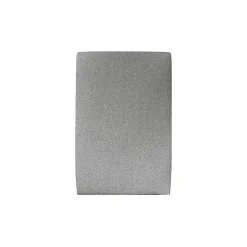 Sept Nuits Lit sommeil de plomb 190 x 90 x 29 cm en polyurethane sommier tapissier pour 2 personnes de couleur gris