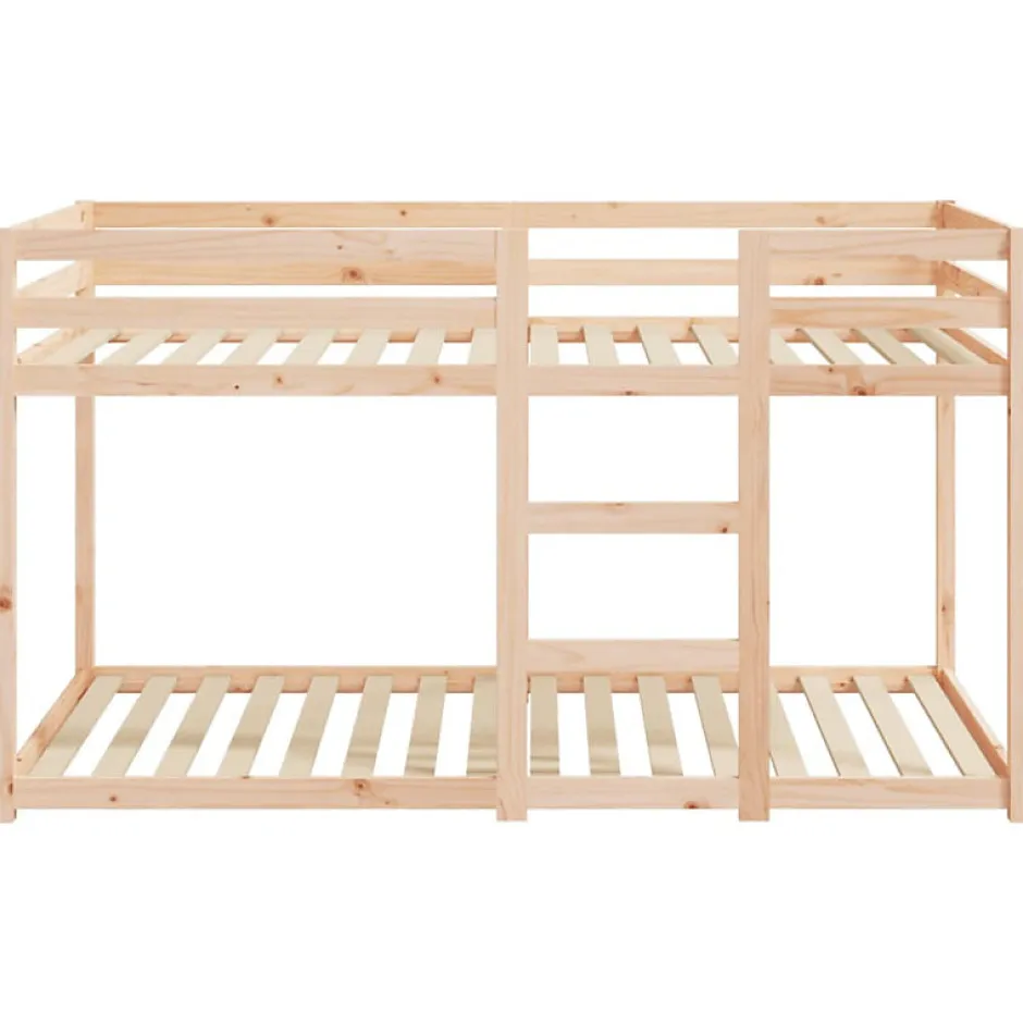Enfant Vidaxl Lit superposé sans matelas 90x190 cm bois de pin massif