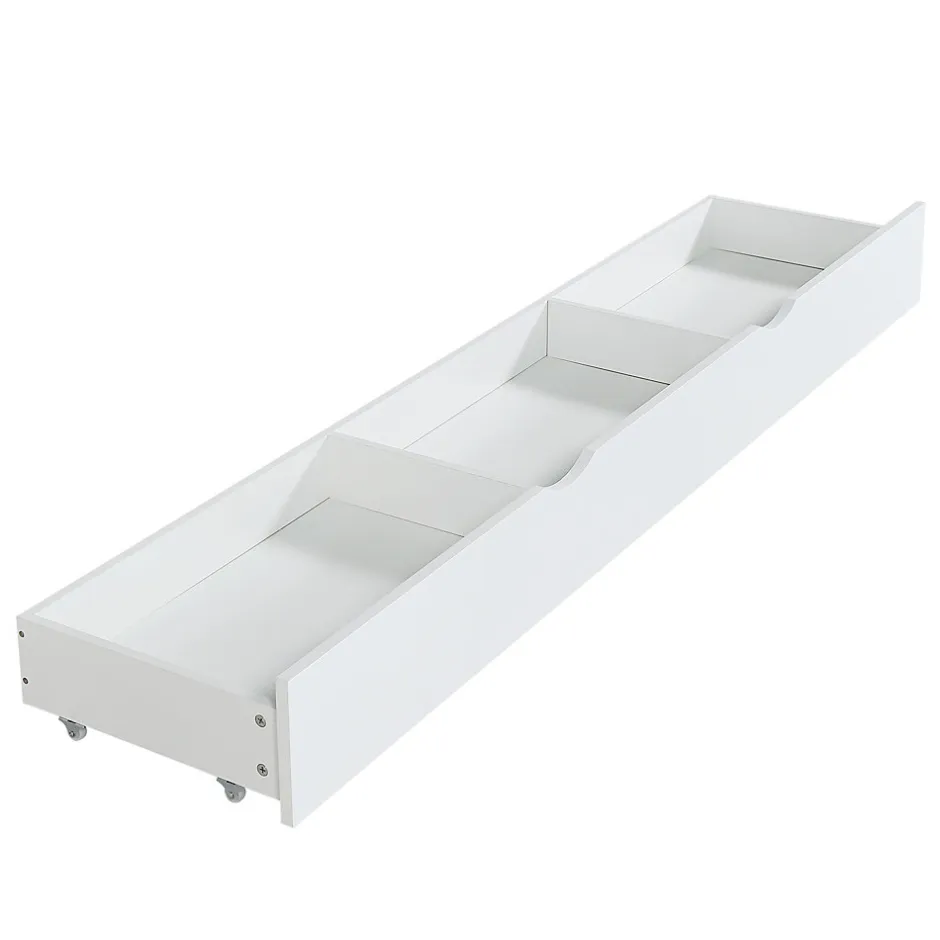 Enfant Fortuna lai Lit superposé 90x200 cm, avec fenêtre, toboggan, étagères, 4 rangements, cadre bois
