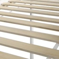 Fortuna lai Lit superposé 90x200 cm, avec fenêtre, toboggan, 2 rangements dans l'échelle, blanc,marron New