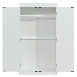 Fortuna lai Lit superposé 90x200 cm avec table, armoire, sécurité, échelle 4 marches, cadre bois Clearance