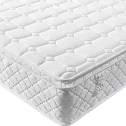 Redom Lit 90x200 cm avec tête de lit rembourrée en lin gris, sommier à lattes inclus et pieds noirs, design sobre