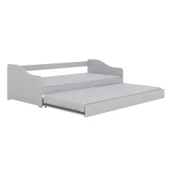 Petits-Meubles Lit 90x200 sommier et tiroir inclus Kocot Kids Allison Blanc Sale