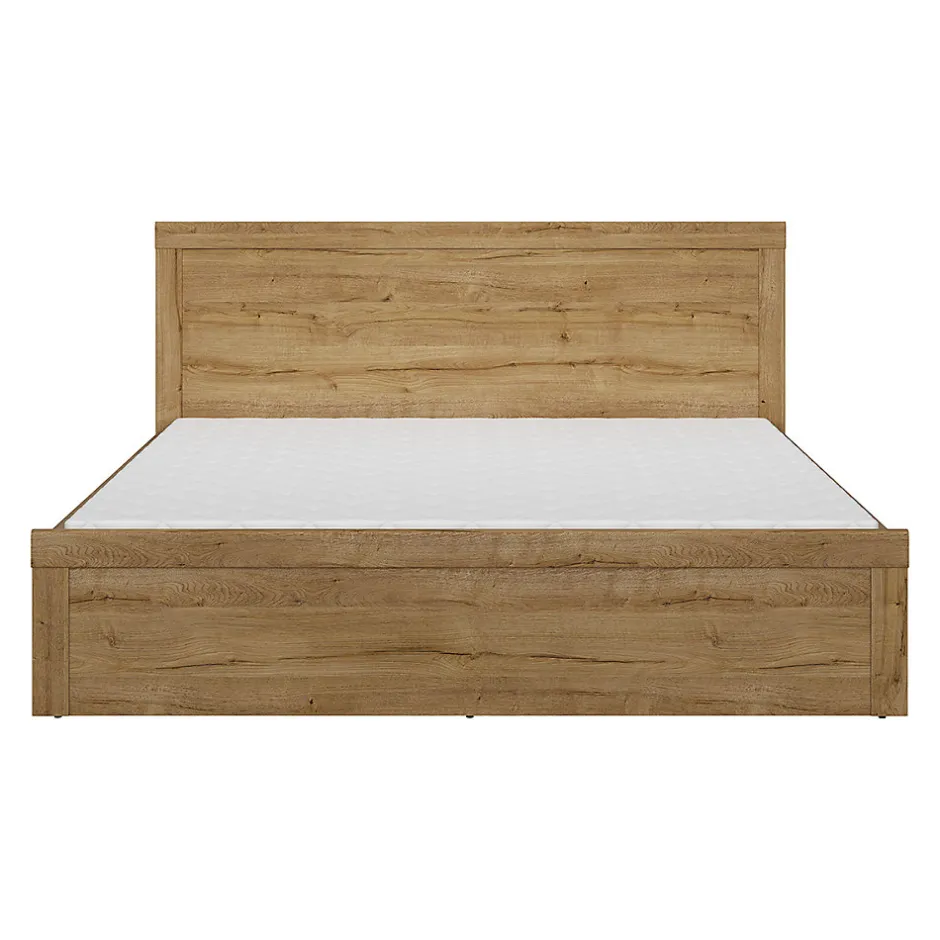 Petits-Meubles Lit 180x200 sommier et tiroirs inclus Hella Bois