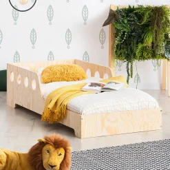 Petits-Meubles Lit 90x190 sommier inclus Adrien Bois Sale