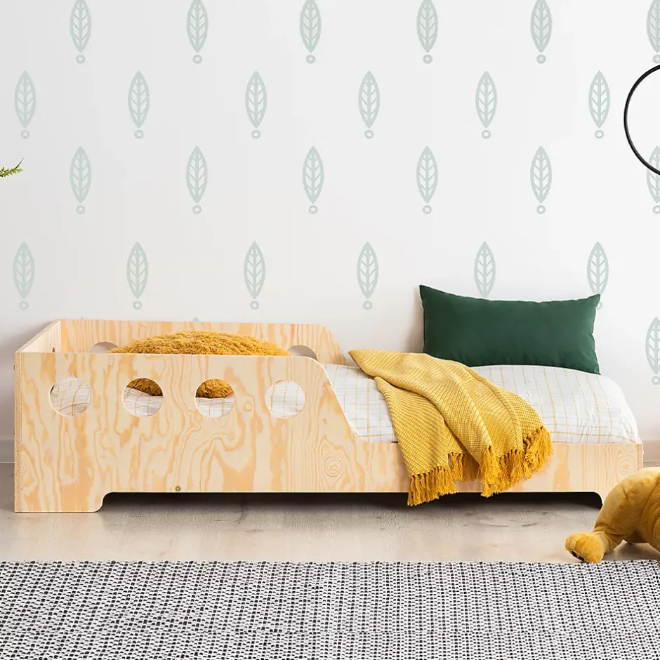 Petits-Meubles Lit 90x190 sommier inclus Adrien Bois Sale
