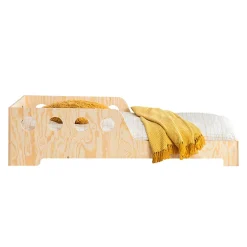 Petits-Meubles Lit 90x190 sommier inclus Adrien Bois Sale
