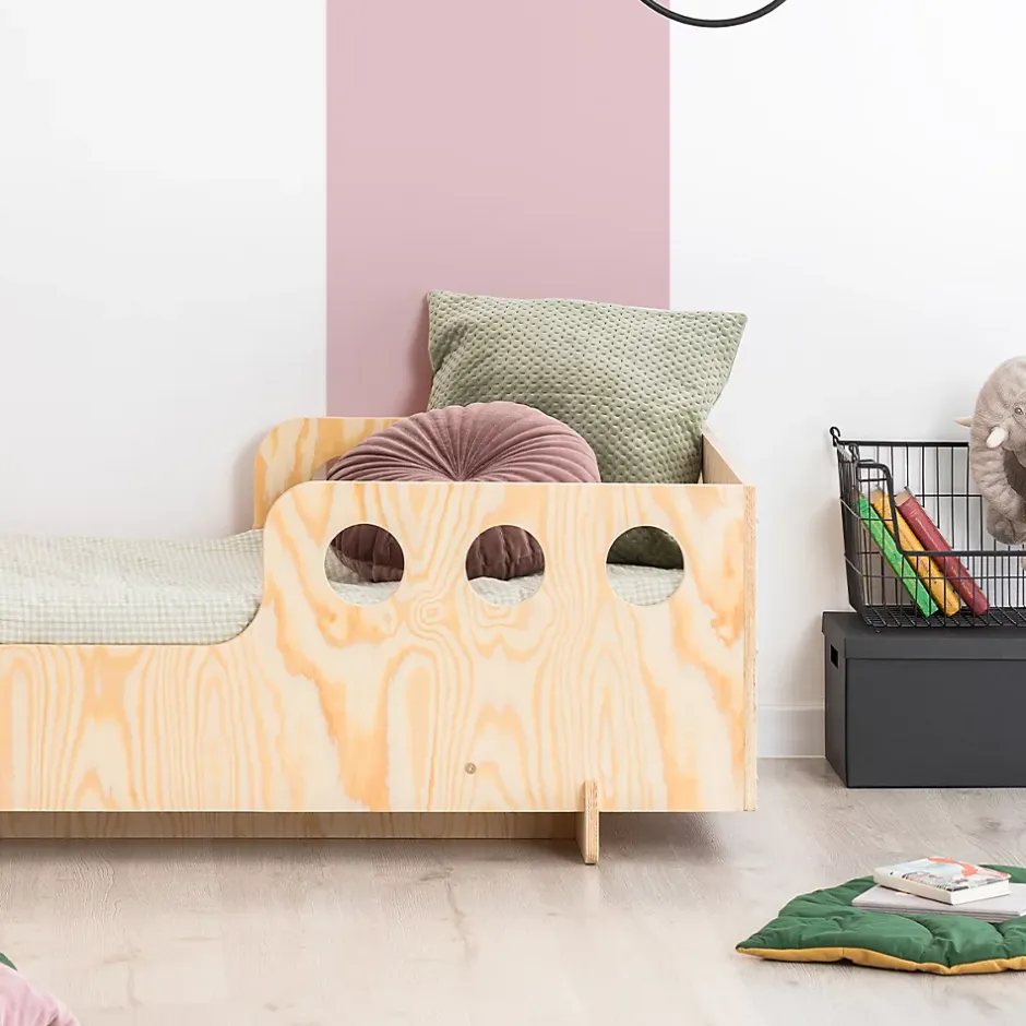 Petits-Meubles Lit 90x190 sommier inclus Anaïs Bois Hot