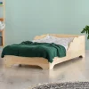 Petits-Meubles Lit 90x200 sommier inclus Blandine Bois Hot