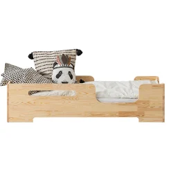 Enfant Petits-Meubles Lit 90x190 sommier inclus Lilian Bois