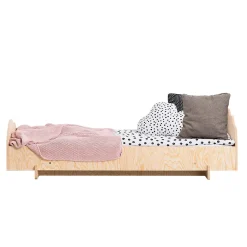 Petits-Meubles Lit 90x190 sommier inclus Louison Bois Outlet