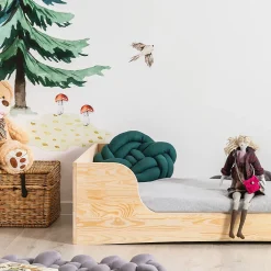 Petits-Meubles Lit 90x190 sommier inclus Noelie Bois Online