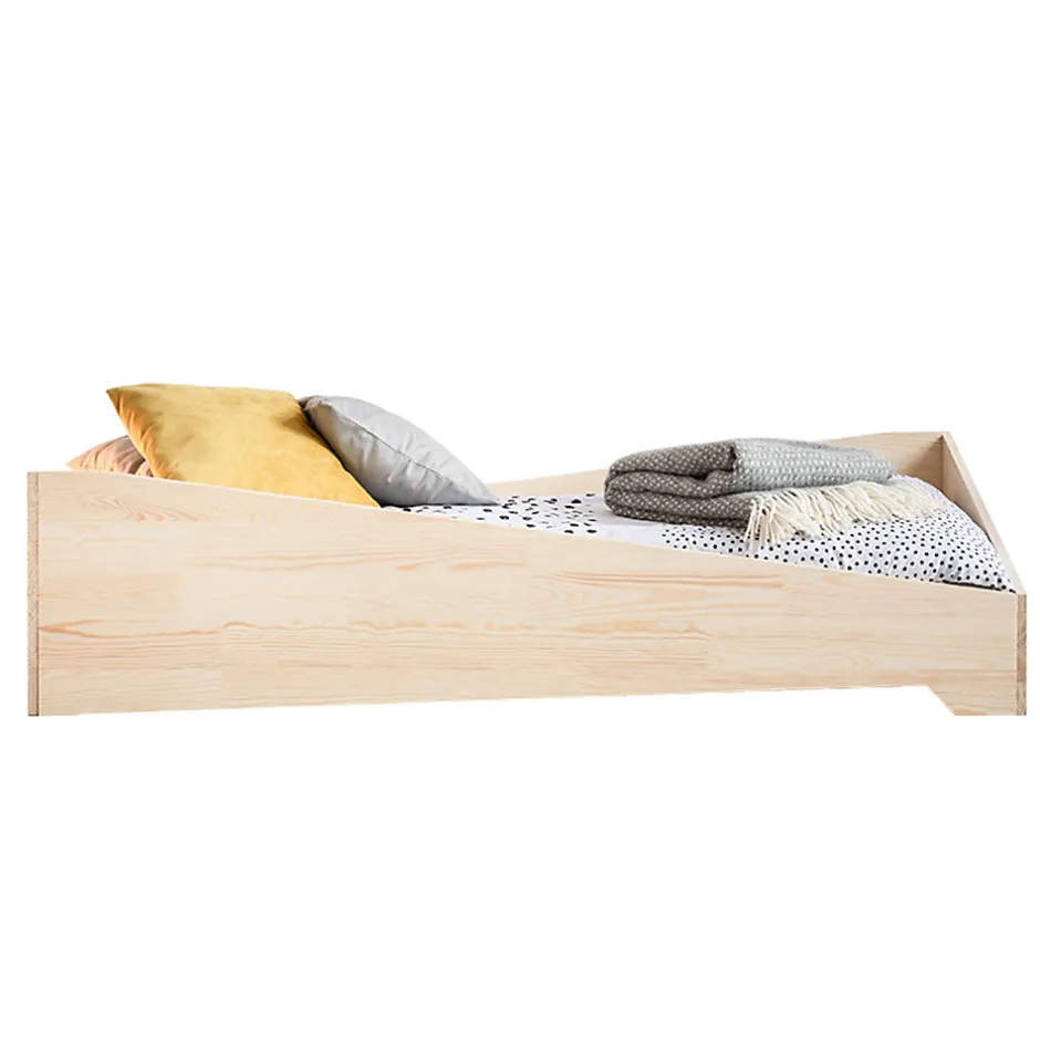 Enfant Petits-Meubles Lit 90x190 sommier inclus Solène Bois