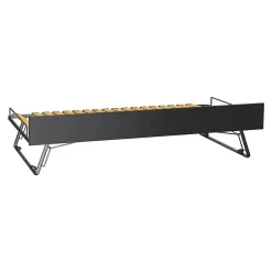Petits-Meubles Lit 90x200cm avec lit gigogne Vox Young User Noir