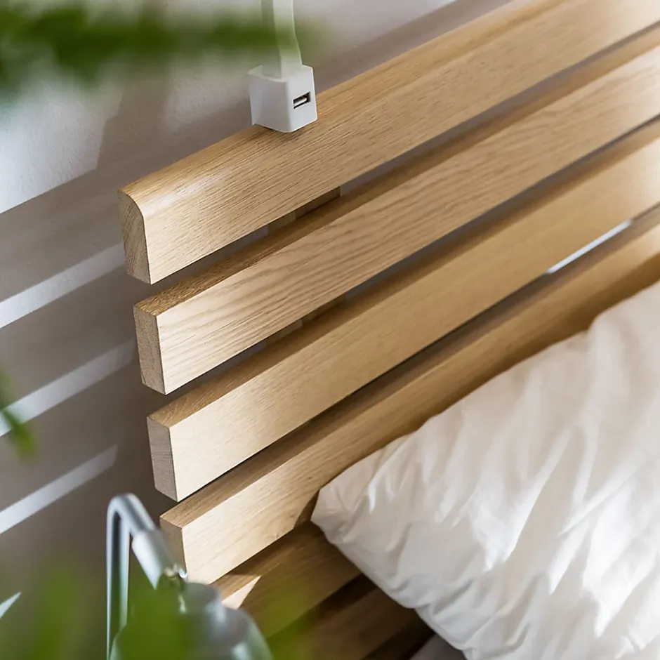 Petits-Meubles Lit 120x200cm tête ajouree Vox Nature Bois Online