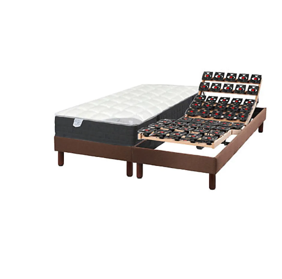 Essenzia Zen Literie électrique Ensemble VITALITE - Classic ressorts 2x90x200 Ressorts