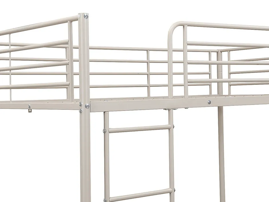 Enfant Vente-unique Lits superposés - 2 x 120 x 190 cm - Beige - DUOTIS II