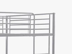 Enfant Vente-unique Lits superposés - 2 x 120 x 190 cm - Argent - DUOTIS