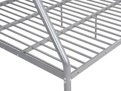 Enfant Vente-unique Lits superposés ELEVATIO IV - 90 et 140 x 190 cm - Acier - Argent