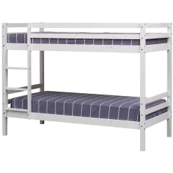 Happy Garden Lits superposés pour enfants 190x90cm blanc AMBRE - Best