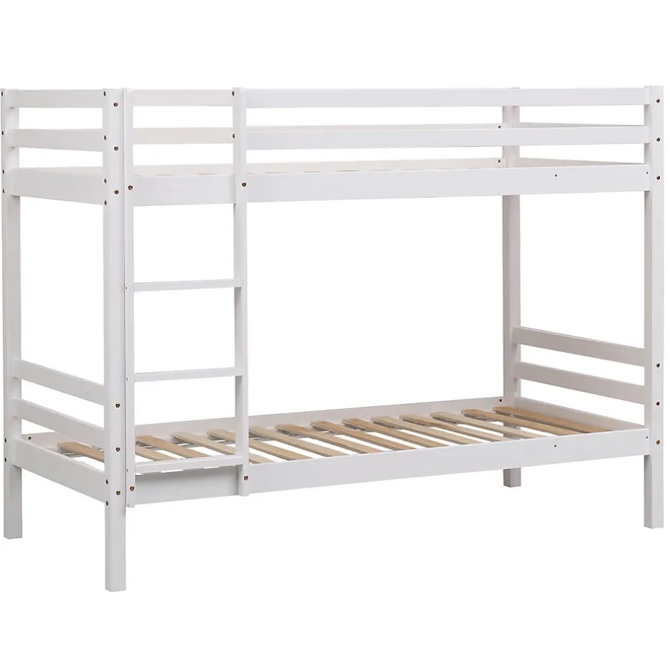 Happy Garden Lits superposés pour enfants 190x90cm blanc AMBRE - Best