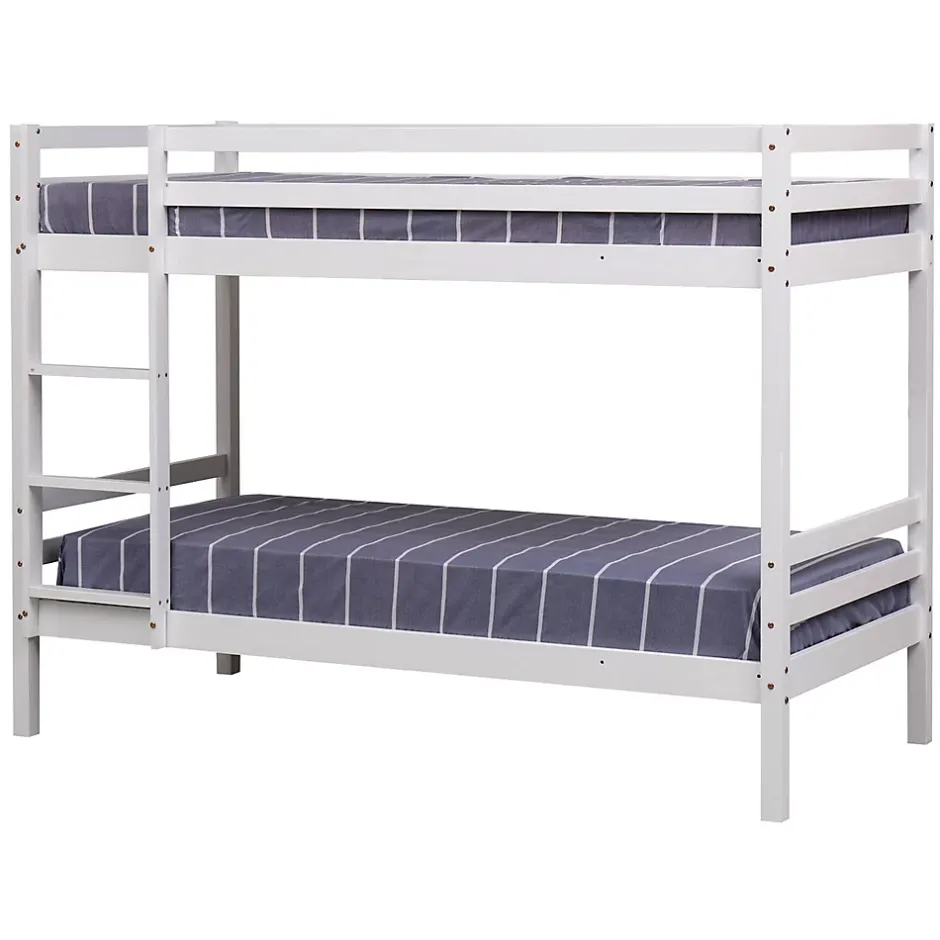 Happy Garden Lits superposés pour enfants 190x90cm blanc AMBRE - Best