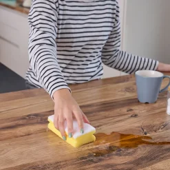 Lot 10 éponges à récurer anti-rayures L.13 x l.3.5 x ep.7 cm Outlet