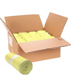 Pro Et Discount Lot 500 Sacs DASRI Jaune pour déchets à risques infectieux 15L 20L 100L Litres Taille - 20L-DASRI