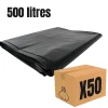 Pro Et Discount Lot 50 sacs poubelle à déchets Housses de conteneur 500L litres container à ordure New