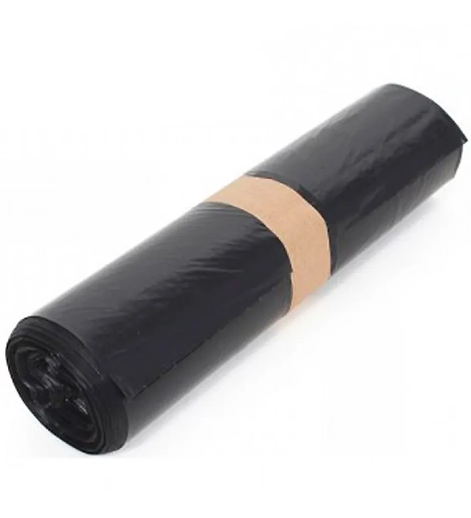 Pro Et Discount Lot 500 sacs poubelle à déchet Rouleaux de 20L 30L 50L 100L 110L 130L Litres Taille - 20L-NOIR