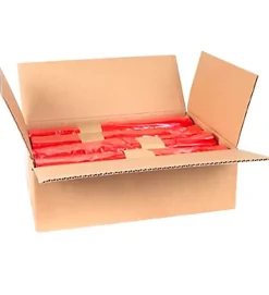 Pro Et Discount Lot 500 sacs poubelle à déchet Rouleaux de 20L 30L 50L 100L 110L 130L Litres Taille - 50L-ROUGE
