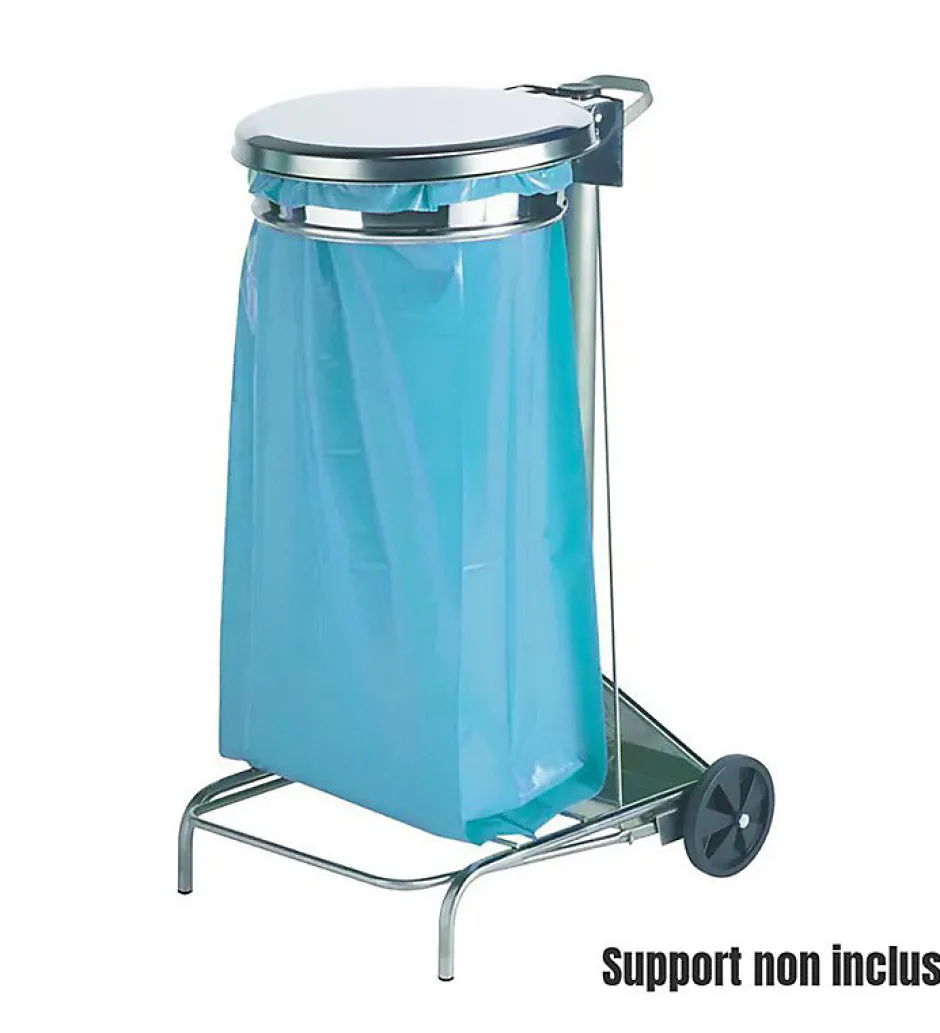 Pro Et Discount Lot 500 sacs poubelle à déchet Rouleaux de 20L 30L 50L 100L 110L 130L Litres Taille - 110L-BLEU Discount