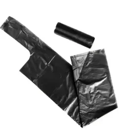 Pro Et Discount Lot 500 sacs poubelle noirs 110L litres avec anses rouleaux sac à déchets