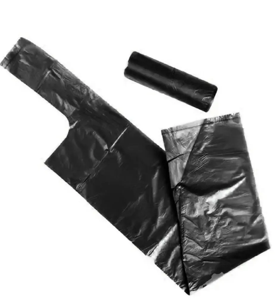Pro Et Discount Lot 500 sacs poubelle noirs 110L litres avec anses rouleaux sac à déchets