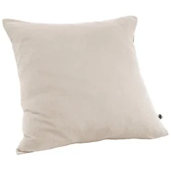 Meubletmoi Lot 2 taies d'oreillers 60x60 cm double gaze de coton écru - PEPA 1 Outlet