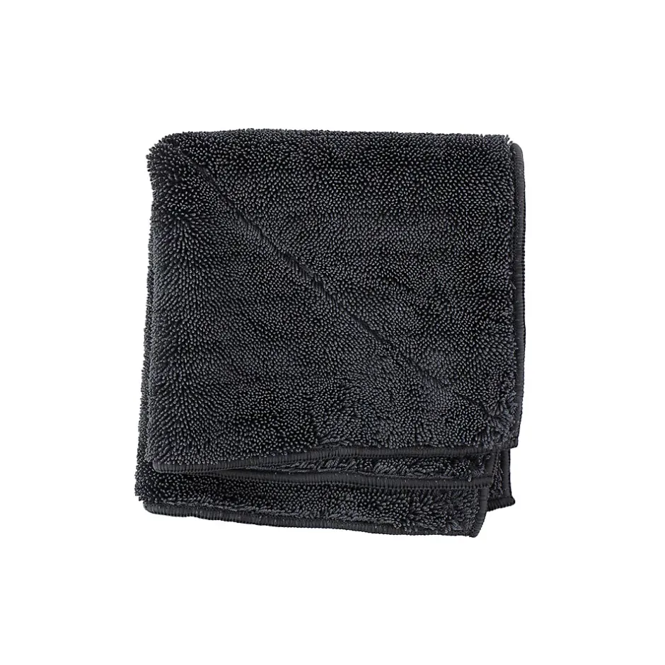 Dunlop Lot de 2 Chiffon Microfibre XL Voiture 36x36cm - Ultra-Absorbant 660gsm, Lavable & Réutilisable, Nettoyage Sec & Humide New
