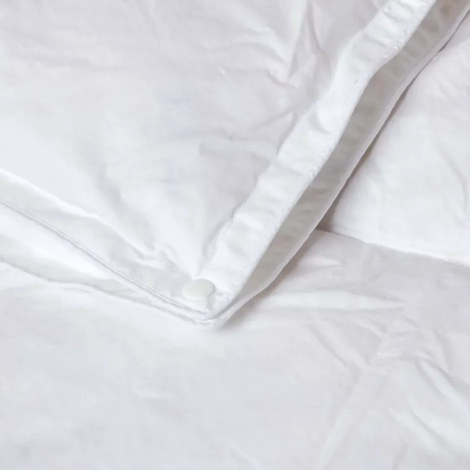 Homescapes Lot de 2 Couettes de Luxe 4 saisons en duvet de canard 9 + 4.5 Tog, 135 x 200 cm - Clearance