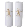 Coton Pur Lot de 2 Draps housse lit bébé 60 x 120 cm / 100% coton / 57 fils/cm² - 1 Blanc + 1 Blanc
