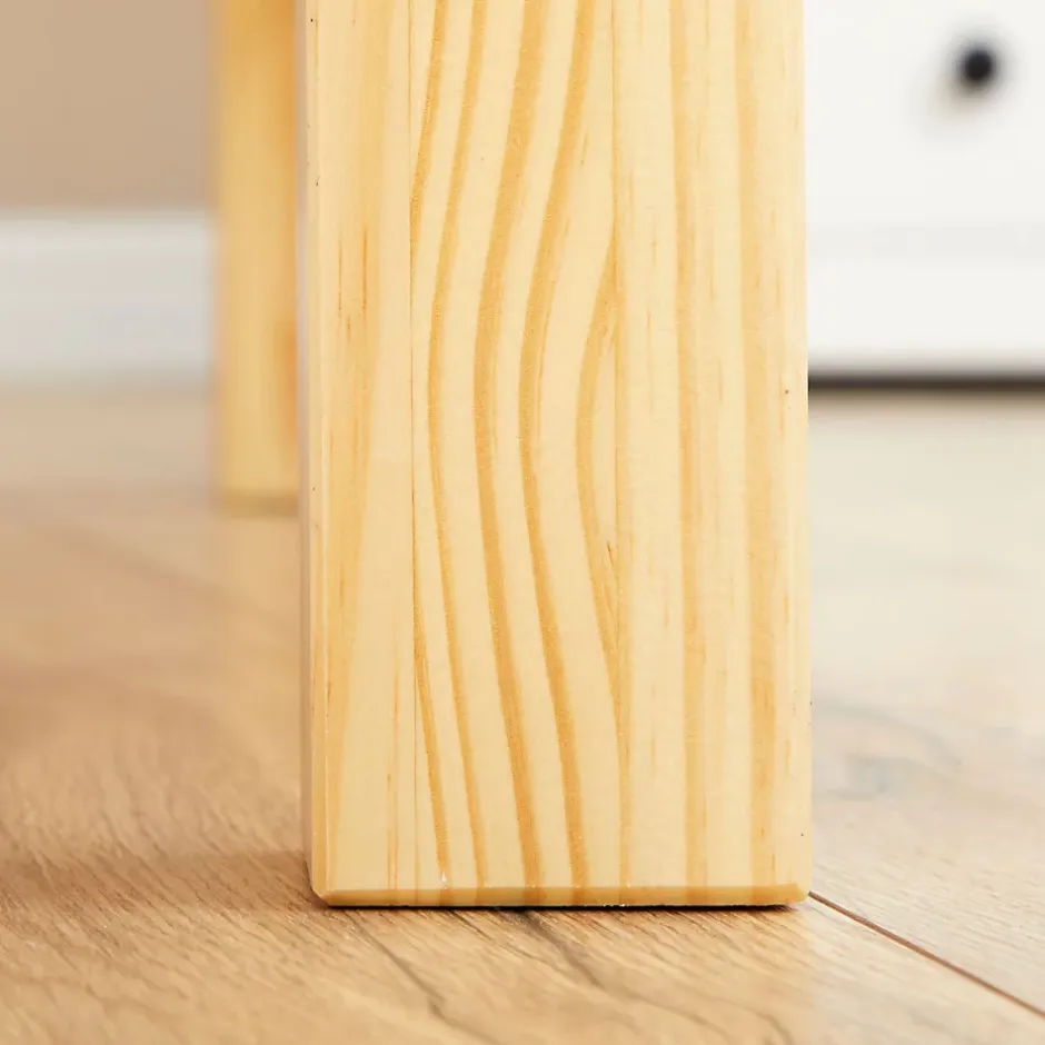 Idimex Lot de 2 lits superposables 80x190 cm RINO en pin massif, vernis naturel Hot