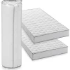 Deko Dream Lot de 2 matelas - 90 x 190 cm - Mousse - 14 cm - 5 zones de confort - - Hahtuva