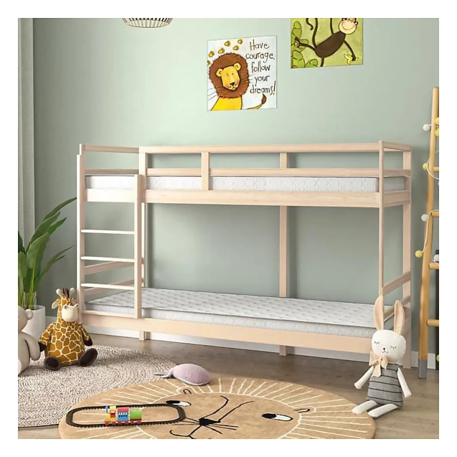 Deko Dream Lot de 2 matelas - 90 x 190 cm - Mousse - 14 cm - 5 zones de confort - - Hahtuva