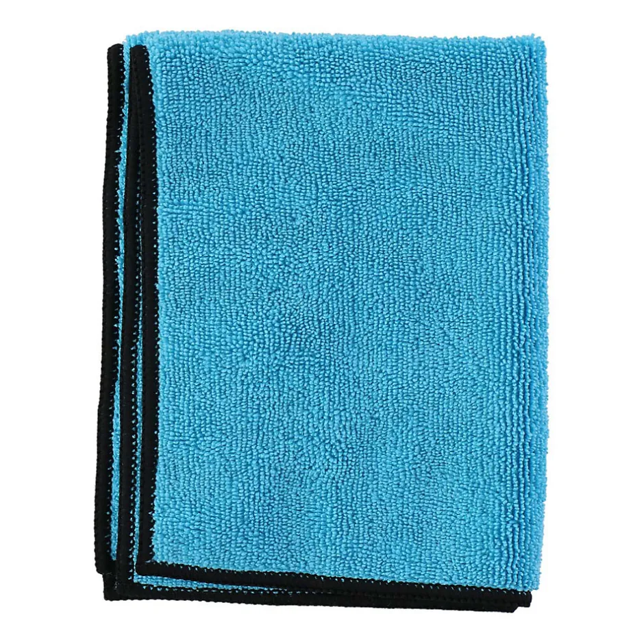 Dunlop Lot de 10 Microfibre 35x40cm 300gsm - Nettoyage Humide & Sec, Haute Absorption, Lavable, Réutilisable, Entretien Auto