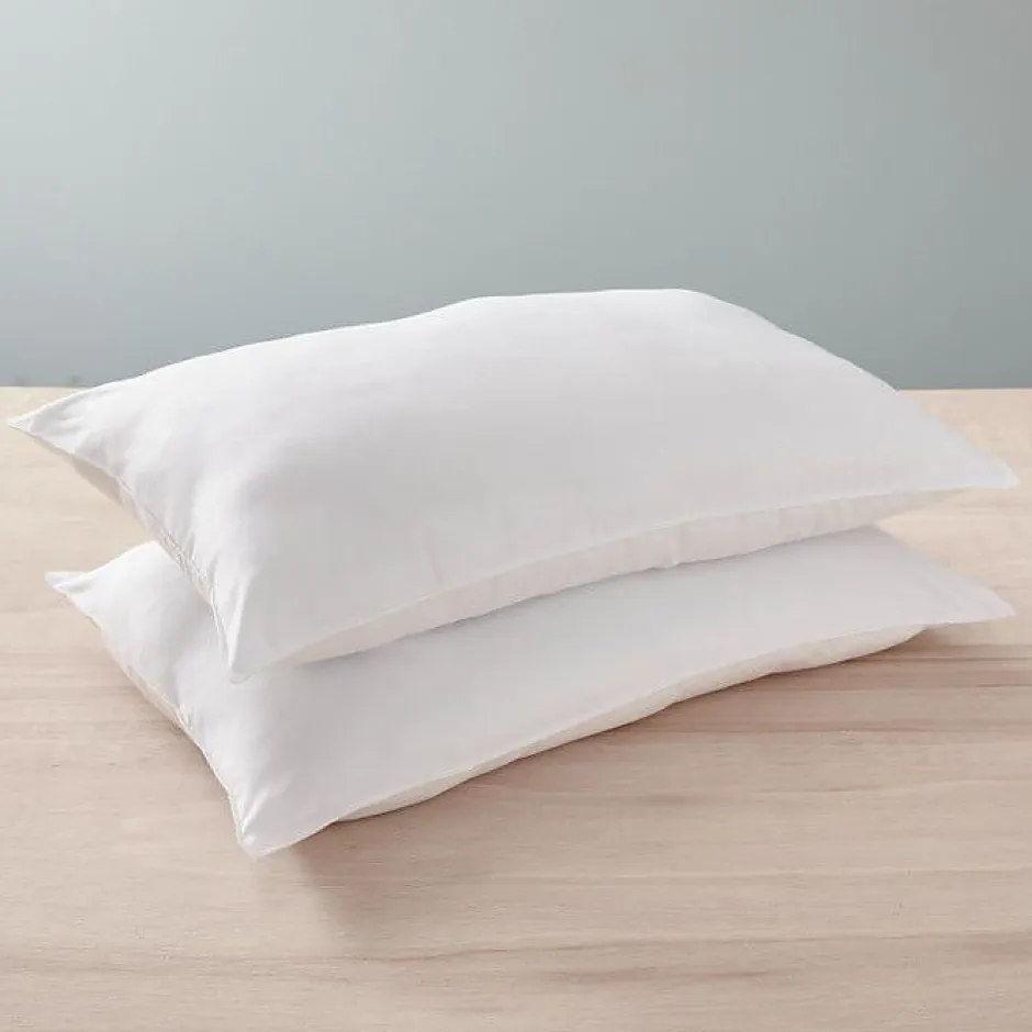 Blanreve Lot de 2 oreillers 45 x 70 cm Blanrêve Gamme "Douceur" traité Anti Acarien Soft & care