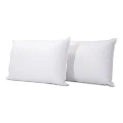 Bellecour Lot de 2 oreillers Alaska 50x70 cm Fibres creuses polyester New
