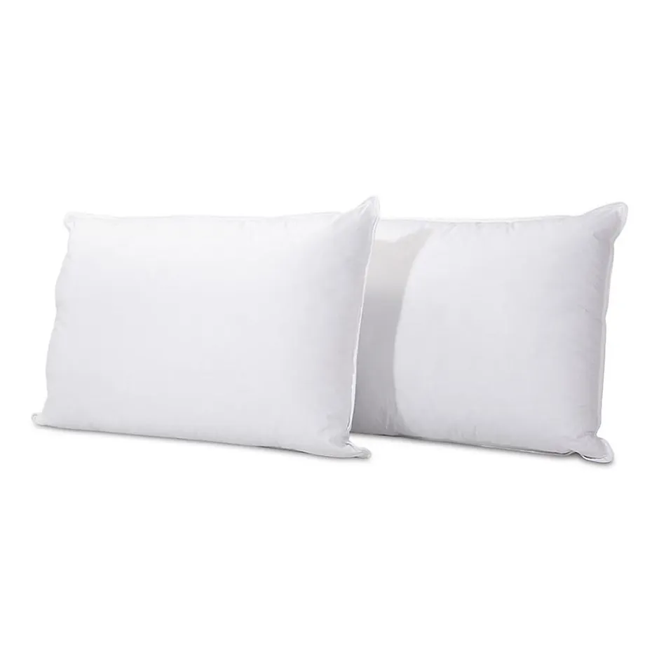 Bellecour Lot de 2 oreillers Alaska 50x70 cm Fibres creuses polyester New